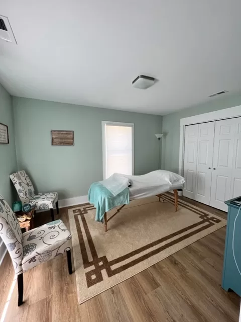 Treatment room in Lotus Wellness Care